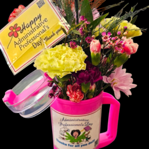 Designers choice Flower Tumbler Cup